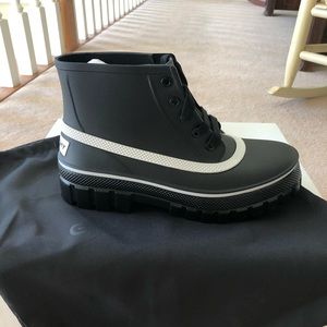 Givenchy lace-up Lug-Sole Ankle Rain Booties